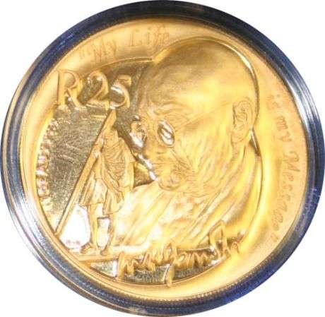 2008 Mahatma Gandhi 1oz Gold